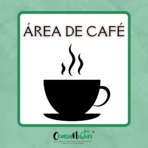 Adesivo - Área Café