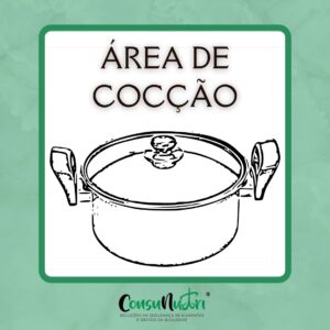 Adesivo - Área de Cocção