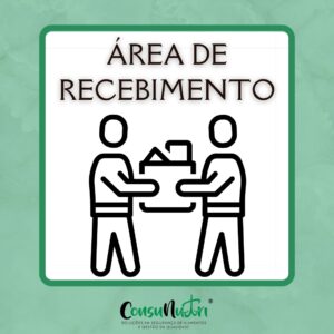 Adesivo - Área de Recebimento