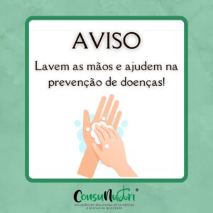 Adesivo - Higiene das Mãos