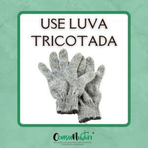 Adesivo - Luva Tricotada