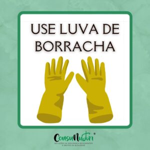 Adesivo - Luva de Borracha