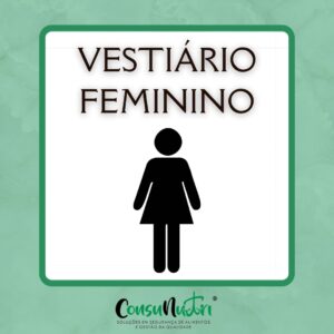 Adesivo - Vestiário Feminino
