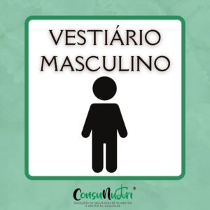 Adesivo - Vestiário Masculino